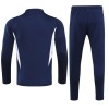 Italia Quarter Zip Navy Version Training Huppari Suits 2023-24 - Miesten